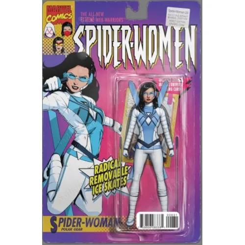 MARVEL Spider-Woman # 6 of 17 * Series Vol. 6 2015 - 2017 (Cover John Tyler Christopher Action Figure Variant)