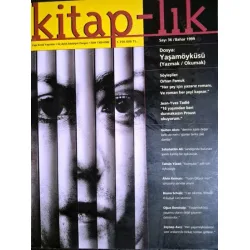 Kitaplık Kitap-lık 36 Dosya Yaşamöyküsü Yazmak Okumak, Söyleşi Orhan Pamuk Jean-Yves Tadie, Gülten Akın, Bruno Schulz, Sabahattin Ali, Zeynep Avcı Kitaplık Kitap-lık 36 Dosya Yaşamöyküsü Yazmak Okumak, Söyleşi Orhan Pamuk Jean-Yves Tadie, Gülten Akın, Bruno Schulz, Sabahattin Ali, Zeynep Avcı