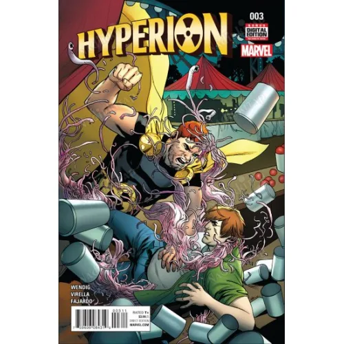 MARVEL Hyperion # 3 of 6 (Cover Artist Dan Panosian)