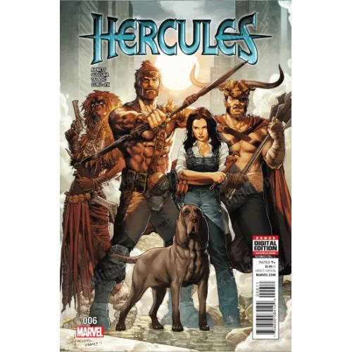MARVEL Hercules # 6 of 6 * Series Vol 2 2015 2016 (Cover Artist Romulo Fajardo Jr.)