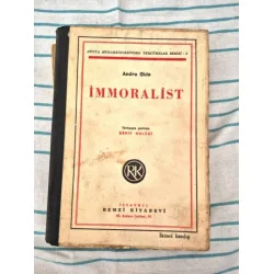 Immoralist (Çv Şerif Hulusi) Ciltli Immoralist (Çv Şerif Hulusi) Ciltli