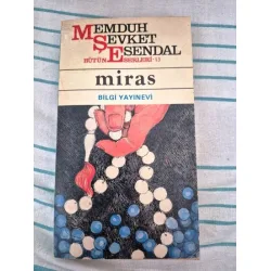 Miras (Bütün Eserleri 13 / 1. baskı 1988)