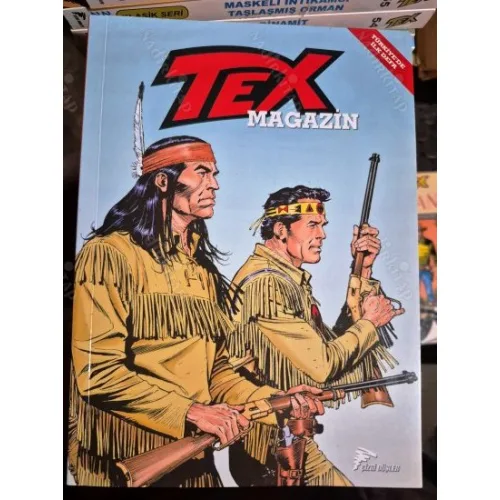 Tex (Teks) Magazin Cilt 3 Örnek Mahkum / Kan Kardeşler (Türkiye