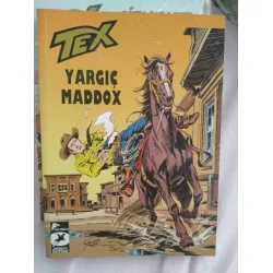 Tex (Teks) Klasik Seri Cilt 9 Sayı 185 Yargıç Maddox 186 Yüz Çehreli Adam (59 lük Seri)