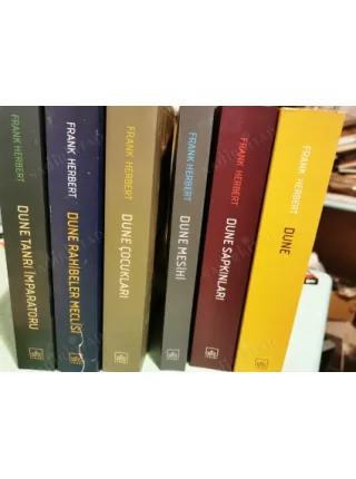 Dune Seti * Dune * Dune Mesihi * Dune Çocukları * Dune Tanrı İmparatoru * Dune Sapkınları * Dune Rahibeler Meclisi ** 6 Cilt TAKIM