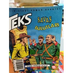 Teks (Tex) Sayı 15 Savaş Bulutları (AD-DE 26 lik Seri, Kuşe Kağıda Baskı) Teks (Tex) Sayı 15 Savaş Bulutları (AD-DE 26 lik Seri, Kuşe Kağıda Baskı)