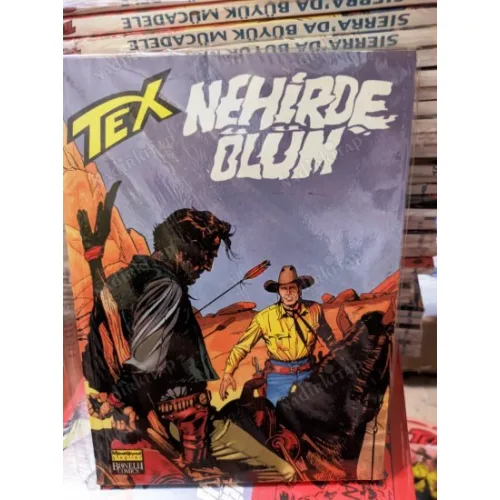 Tex (Teks) Maceraperest Çizgiler Sayı 18 * Nehirde Ölüm (204 lük seri)