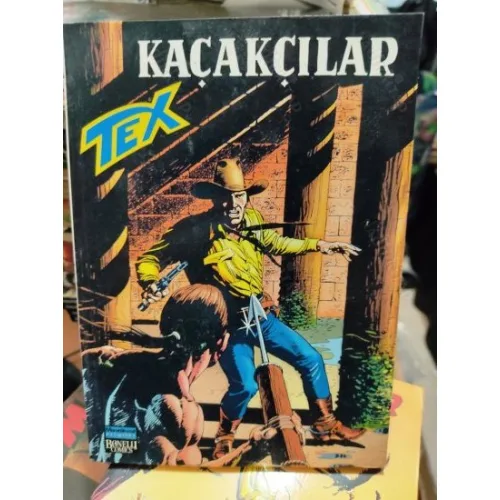 Tex (Teks) Maceraperest Çizgiler Sayı 16 * Kaçakçılar (204 lük seri) SHRINK AMBALAJLI