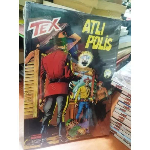 Tex (Teks) Maceraperest Çizgiler Sayı 32 * Atlı Polis (204 lük seri) SHRINK AMBALAJLI