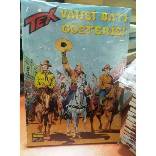 Tex (Teks) Maceraperest Çizgiler Sayı 36 * Vahşi Batı Gösterisi (204 lük seri) SHRINK AMBALAJLI