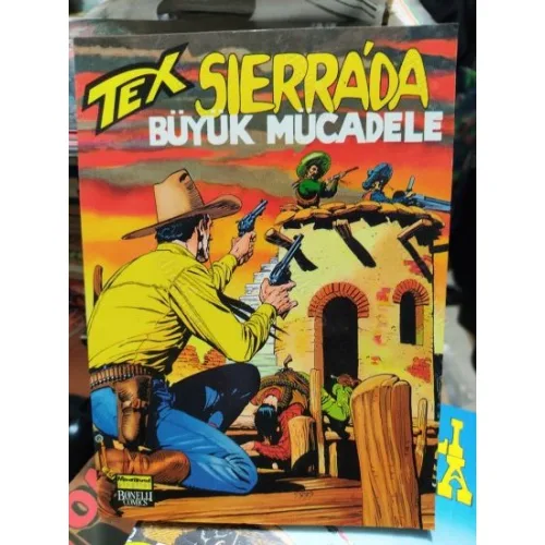 Tex (Teks) Maceraperest Çizgiler Sayı 40 * SIERRA