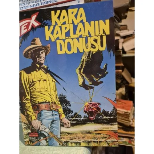 Tex (Teks) Maceraperest Çizgiler Sayı 43 * Kara Kaplanın Dönüşü (204 lük seri)