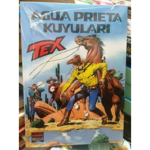 Tex (Teks) Maceraperest Çizgiler Sayı 53 * AGUA PRIETA Kuyuları (204 lük seri) SHRINK AMBALAJLI