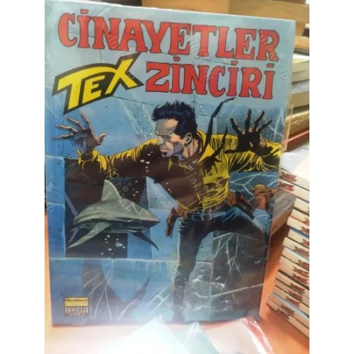 Tex (Teks) Maceraperest Çizgiler Sayı 57 * Cinayetler Zinciri (204 lük seri)