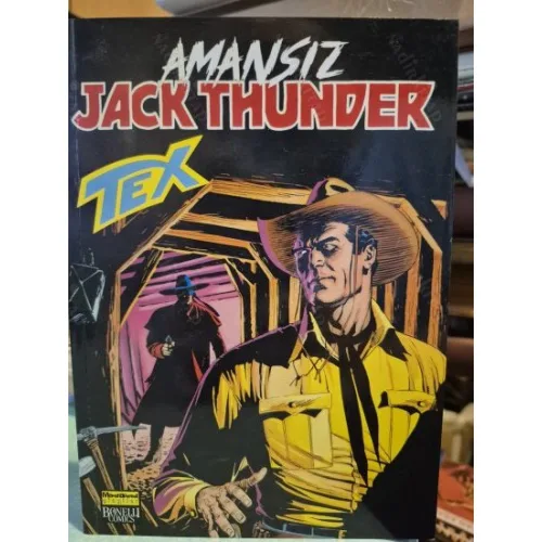 Tex (Teks) Maceraperest Çizgiler Sayı 65 * Amansız JACK THUNDER (204 lük seri)
