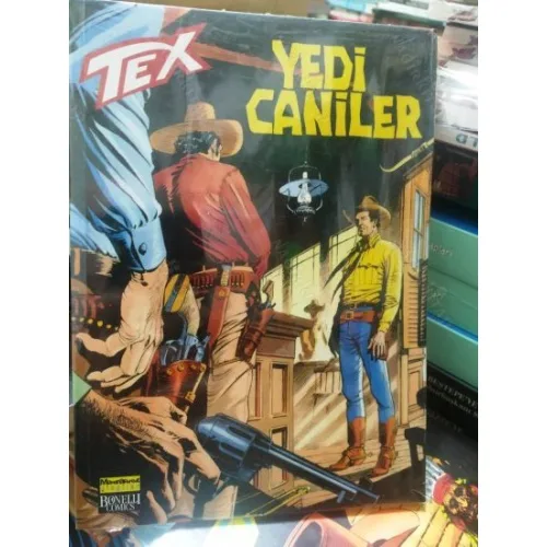 Tex (Teks) Maceraperest Çizgiler Sayı 63 * Yedi Caniler (204 lük seri)