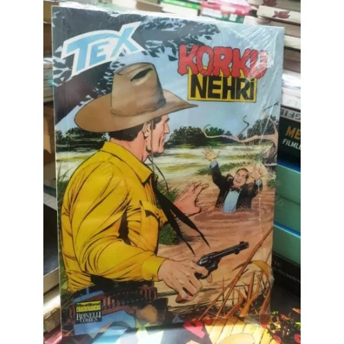 Tex (Teks) Maceraperest Çizgiler Sayı 62 * Korku Nehri (204 lük seri) SHRINK AMBALAJLI