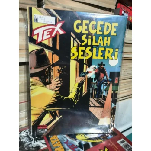 Tex (Teks) Maceraperest Çizgiler Sayı 68 * Gecede Silah Sesleri (204 lük seri) SHRINK AMBALAJLI