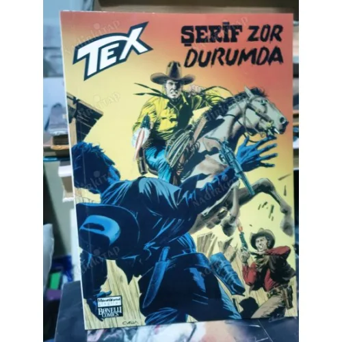 Tex (Teks) Maceraperest Çizgiler Sayı 74 * Şerif Zor Durumda (204 lük seri) SHRINK AMBALAJLI