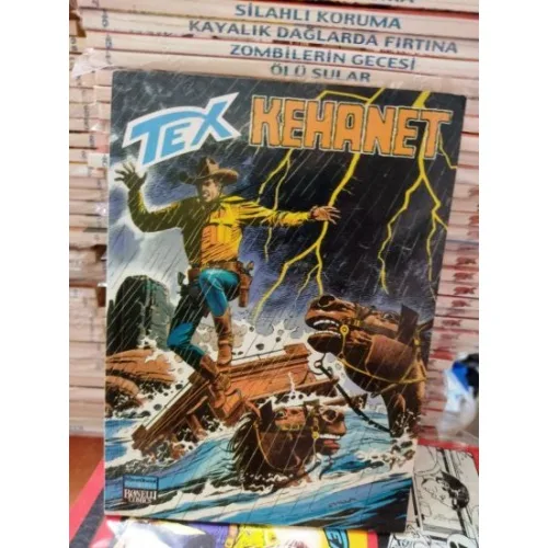 Tex (Teks) Maceraperest Çizgiler Sayı 75 * Kehanet (204 lük seri) SHRINK AMBALAJLI