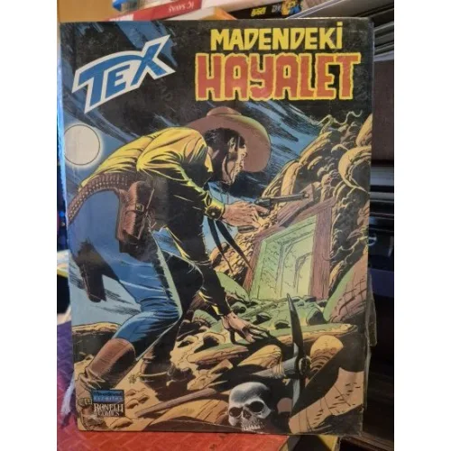 Tex (Teks) Maceraperest Çizgiler Sayı 78 * Madendeki Hayalet (204 lük seri) SHRINK AMBALAJLI