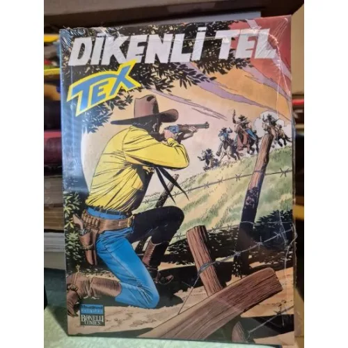 Tex (Teks) Maceraperest Çizgiler Sayı 86 * Dikenli Tel (204 lük seri) SHRINK AMBALAJLI