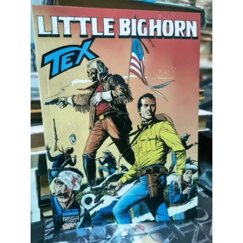 Tex (Teks) Maceraperest Çizgiler Sayı 92 * LITTLE BIGHORN (204 lük seri) SHRINK AMBALAJLI