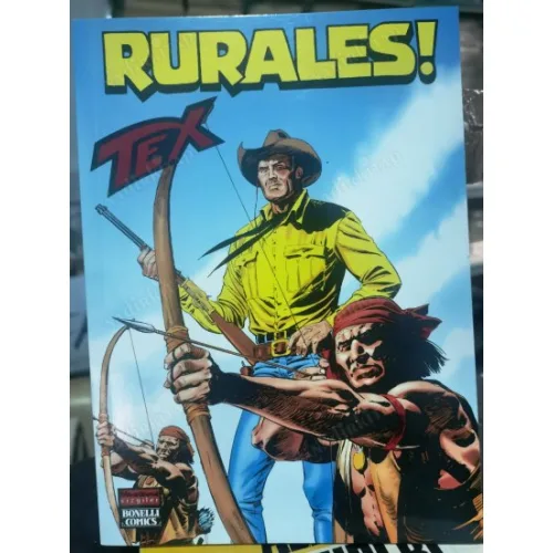 Tex (Teks) Maceraperest Çizgiler Sayı 164 * RURALES (204 lük seri) SHRINK AMBALAJLI