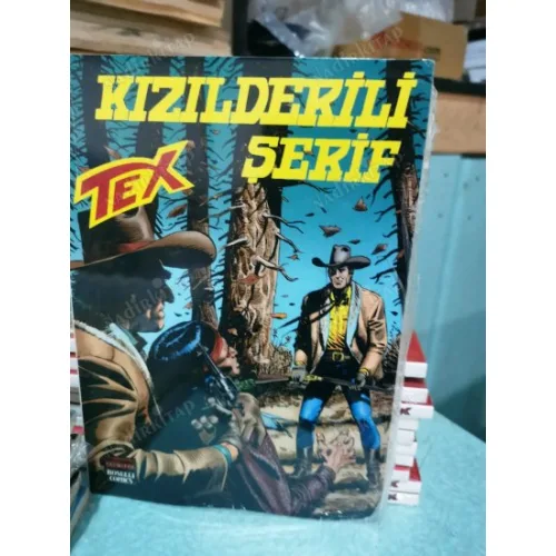 Tex (Teks) Maceraperest Çizgiler Sayı 181 * KızılDerili Şerif (204 lük seri) SHRINK AMBALAJLI