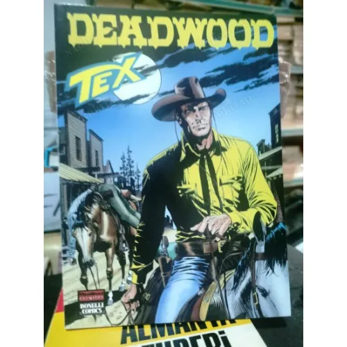 Tex (Teks) Maceraperest Çizgiler Sayı 195 * DEADWOOD (204 lük seri) SHRINK AMBALAJLI
