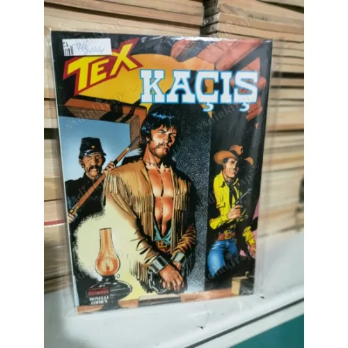 Tex (Teks) Maceraperest Çizgiler Sayı 158 * Kaçış (204 lük seri) SHRINK AMBALAJLI
