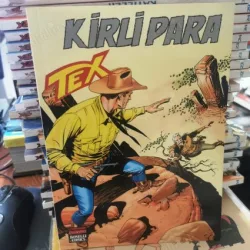 Tex (Teks) Maceraperest Çizgiler Sayı 161 * Kirli Para (204 lük seri) SHRINK AMBALAJLI Tex (Teks) Maceraperest Çizgiler Sayı 161 * Kirli Para (204 lük seri) SHRINK AMBALAJLI