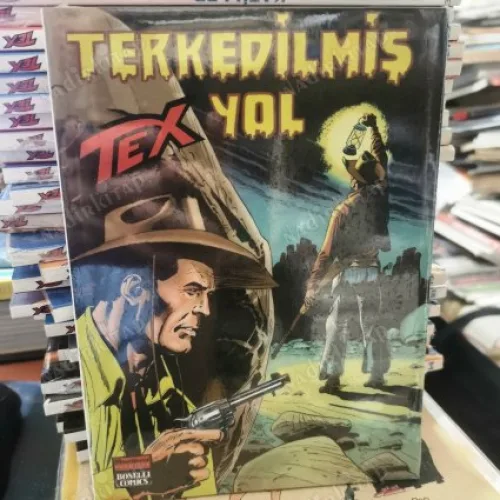 Tex (Teks) Maceraperest Çizgiler Sayı 147 * Terkedilmiş Yol (204 lük seri) Shrinkli Abalajında Yeni
