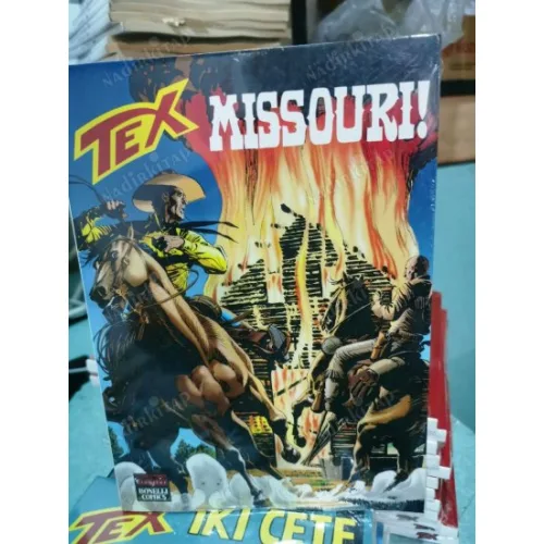 Tex (Teks) Maceraperest Çizgiler Sayı 183 * Missouri! (204 lük seri)