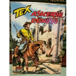 Tex (Teks) Maceraperest Çizgiler Sayı 166 * Askerin Dönüşü (204 lük seri) Shrink Ambalajlı Yeni Tex (Teks) Maceraperest Çizgiler Sayı 166 * Askerin Dönüşü (204 lük seri) Shrink Ambalajlı Yeni