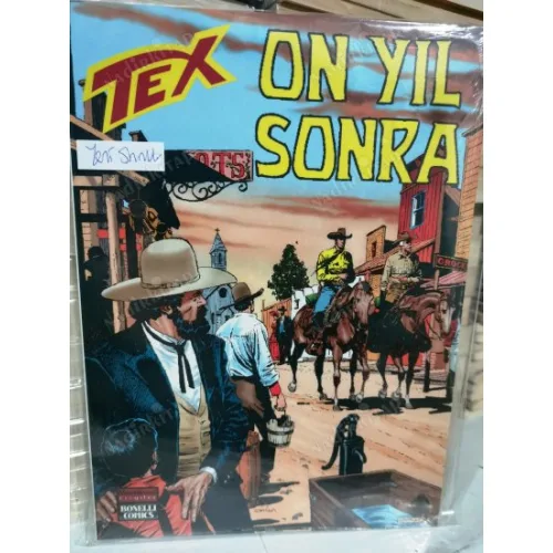 Tex (Teks) Maceraperest Çizgiler Sayı 167 * On Yıl Sonra (204 lük seri) Shrink Ambalajlı Yeni