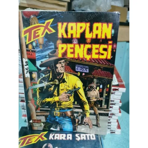 Tex (Teks) Maceraperest Çizgiler Sayı 187 * Kaplan Pençesi (204 lük seri)