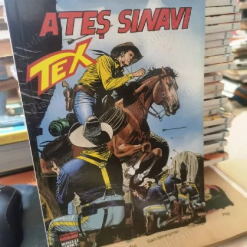 Tex (Teks) Maceraperest Çizgiler Sayı 198 * Ateş Sınavı (204 lük seri)