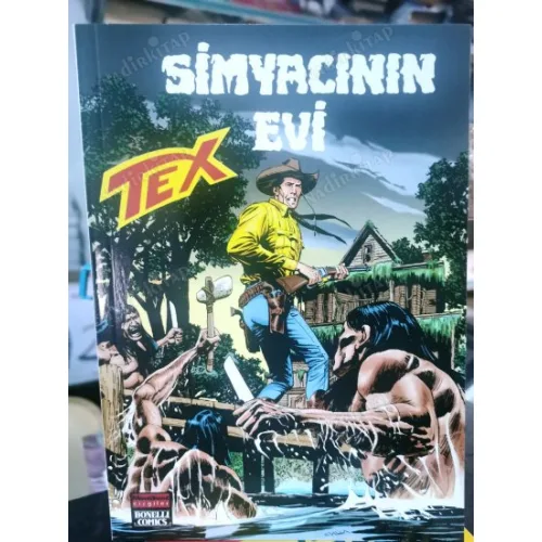 Tex (Teks) Maceraperest Çizgiler Sayı 178 * Simyacının Evi (204 lük seri) Shrink Ambalajlı Yeni
