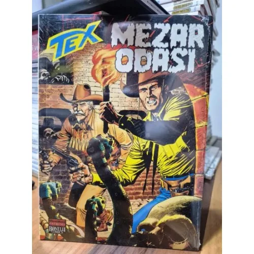 Tex (Teks) Maceraperest Çizgiler Sayı 116 * Mezar Odası (204 lük seri) Shrink Ambalajlı Yeni