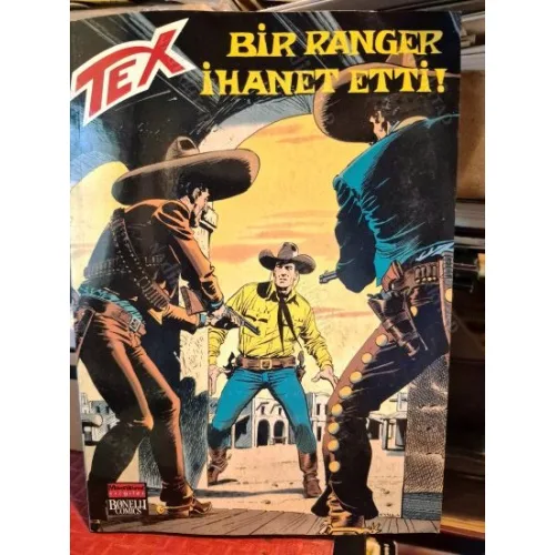 Tex (Teks) Maceraperest Çizgiler Sayı 107 * Bir Ranger İhanet Etti (204 lük seri) Shrink ambalajında YENİ