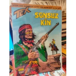Tex (Teks) Sayı 152 Sonsuz Kin (Altın Seri Tex Özel Kartlı 168 sayılık) Shrink Ambalajında Yeni Tex (Teks) Sayı 152 Sonsuz Kin (Altın Seri Tex Özel Kartlı 168 sayılık) Shrink Ambalajında Yeni