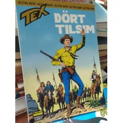 Tex (Teks) Sayı 126 Dört Tılsım (Altın Seri Tex Özel Kartlı 168 sayılık) Shrink Ambalajında Yeni Tex (Teks) Sayı 126 Dört Tılsım (Altın Seri Tex Özel Kartlı 168 sayılık) Shrink Ambalajında Yeni