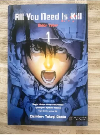 MANGA All You Need is Kill Cilt 1 ( Öldür Yeter )