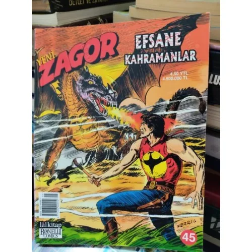 Zagor Sayı 45 Efsane Kahramanlar (Yeni Seri)