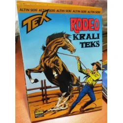 Tex (Teks) Sayı 84 Rodeo Kralı Teks (Altın Seri Tex Özel Kartlı 168 sayılık) Shrink Ambalajında Yeni Tex (Teks) Sayı 84 Rodeo Kralı Teks (Altın Seri Tex Özel Kartlı 168 sayılık) Shrink Ambalajında Yeni
