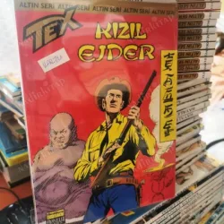Tex (Teks) Sayı 79 Kızıl Ejder (Altın Seri Tex Özel Kartlı 168 sayılık) Shrink Ambalajında Yeni Tex (Teks) Sayı 79 Kızıl Ejder (Altın Seri Tex Özel Kartlı 168 sayılık) Shrink Ambalajında Yeni