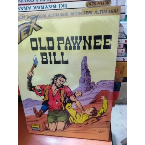 Tex (Teks) Sayı 30 OLD PAWNEE BILL (Altın Seri Tex Özel Kartlı 168 sayılık)