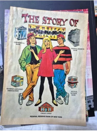 Story of BANKS * Federal Reserve Bank of New York (FED) Comic Book