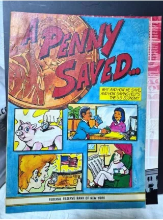 A Penny Saved * Federal Reserve Bank of New York (FED) Comic Book